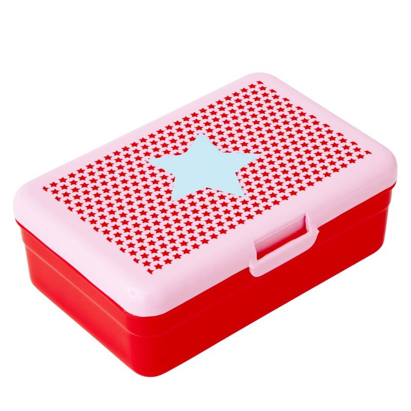 Rice Kids Lunch Box Sterne rot