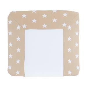 Babys Only Wickelauflagenbezug Sterne beige/weiß 75 x 85 cm