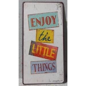 Lafinesse Denmark Magnet-Schild "Enjoy the little things"