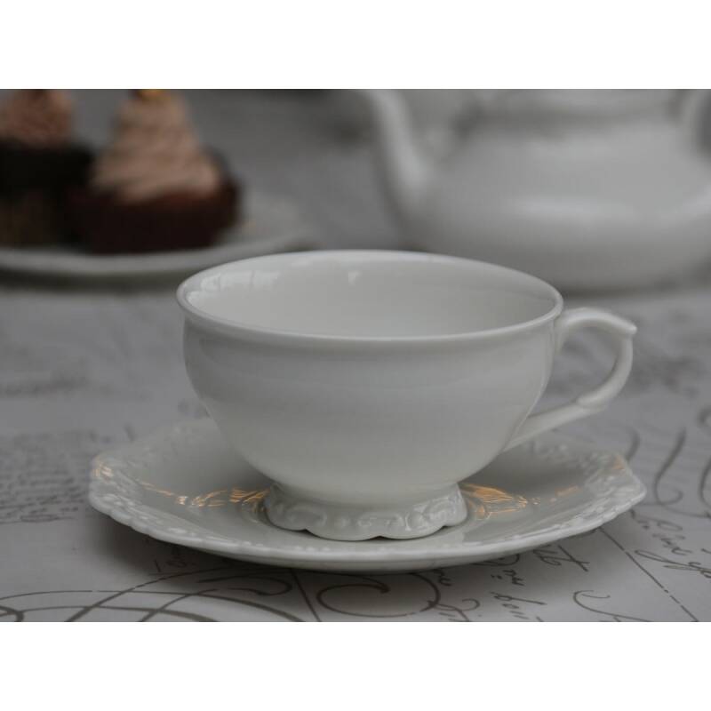 Chic Antique Teetasse mit Unterteller Provence