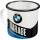 Nostalgic Art Tasse mit Henkel aus Emaille BMW - Garage