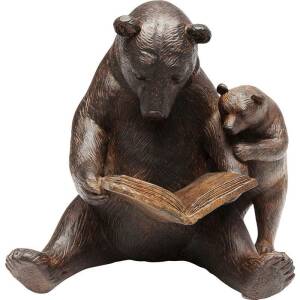 Kare Deko Objekt Reading Bears