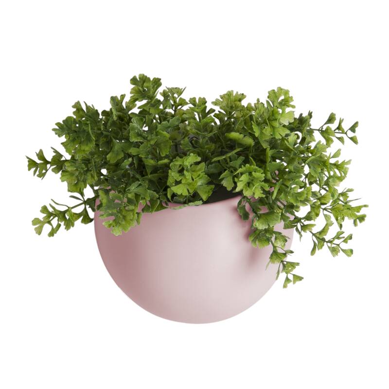 present time Wand-Blumentopf Globe Keramik matt pink kaufen | Bloominghome