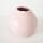 Bloominghome Vase rosa/weiß H 13 cm