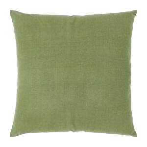Pad LEDA Kissenhülle uni grün 40 x 40 cm