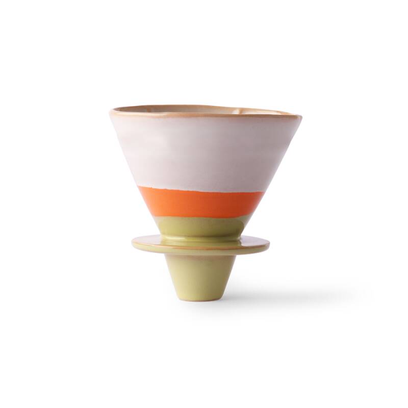 HK living 70´s Kaffeefilter Keramik 