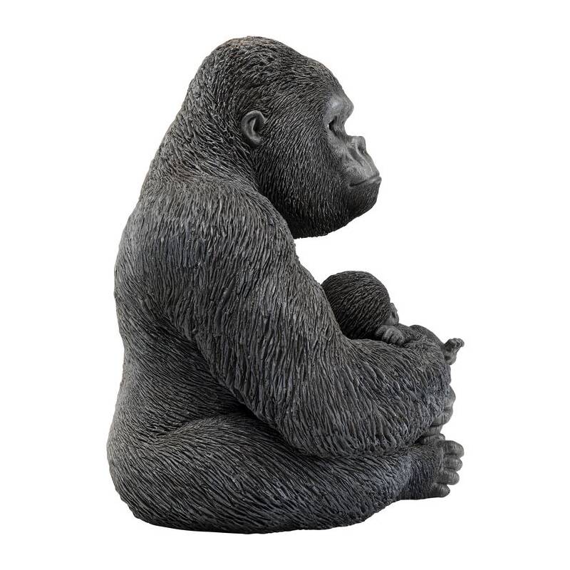 Kare Deko Objekt Cuddle Gorilla Family 