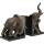 Kare Buchstütze Elefanten 25 cm