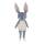 Sebra Stoff-Tier Bluebell das Kaninchen Dreamy lavender