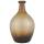 Ib Laursen Vase/Glasballon mundgeblasen braun H28 cm