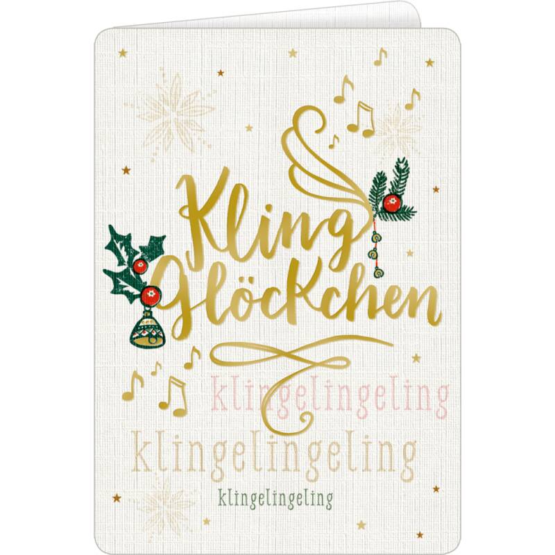 Coppenrath Weihnachtskarten m.Kuvert: Weihnachtliche Grüße