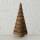 Bloominghome Dekoaufsteller Weihnachtsbaum Holz braun H15 cm