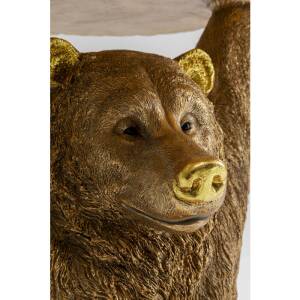 Kare Beistelltisch Animal Bear gold 