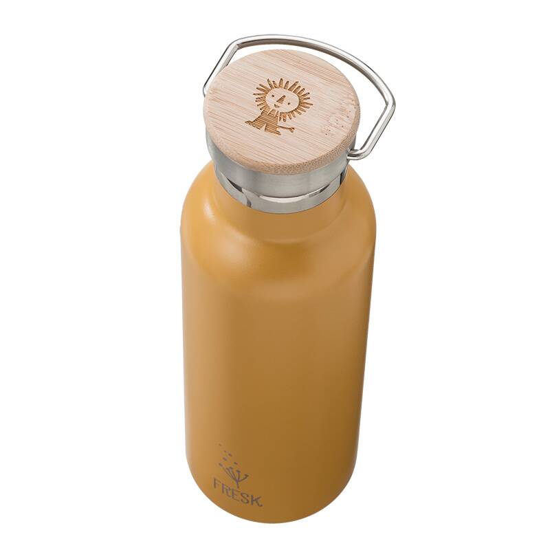 Fresk Thermosflasche 350ml Amber gold Löwe