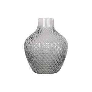 present time Vase Delight Glas dunkelgrau 25 cm