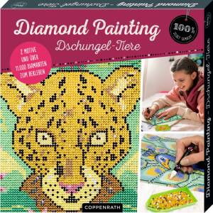 Coppenrath Diamond Painting Dschungeltiere (100 % selbst...