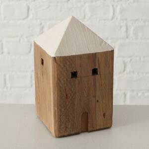 Bloominghome Dekoaufsteller Haus Towny 2er-Set Holz...