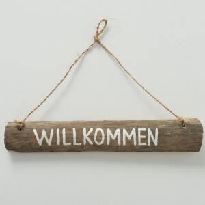 Bloominghome Hängedekoration Treibholz Willkommen/ Heimat...