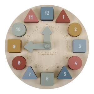 Little Dutch Holz-Puzzle Uhr (FSC)