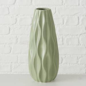 Bloominghome Vase grün im 2er Set H24 cm