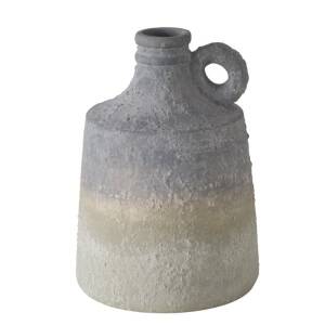 Bloominghome Vase Zemento Porzellan grau 