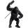 Kare Tischleuchte Animal Fighting Kong matt schwarz