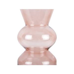 present time Vase Gleam large Glas faded pink