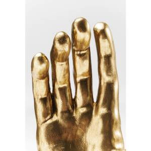 Kare Deko Objekt Hand Mano Gold 35 cm 