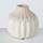 Bloominghome Vase Steingut Beige/ Cremeweiß Höhe 9 cm