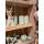 Bloominghome Vorratsdose mit Holzdeckel Porzellan Salbeigrün Höhe 14-19 cm