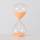 Bloominghome Sanduhr Glas Orange/ Hellgrün/ Rosa Höhe 24 cm