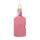 Vondels Weihnachtsanhänger Glas rosa Ginflasche 10 cm