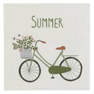 Ib Laursen Servietten Fahrrad und Summer (20 Stk.)