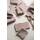 Ib Laursen Handtuch gestrickt Mynte Coral Almond