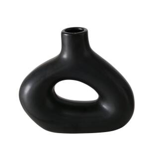 Bloominghome Vase matt schwarz