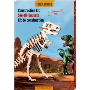 Die Spiegelburg Skelett-Bausatz Tyrannosaurus Rex -T-Rex World