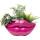 Kare Vase Lips Pink 28 cm