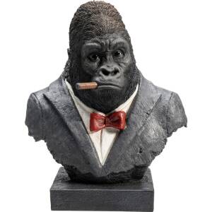 Kare Dekofigur Smoking Gorilla 48 cm